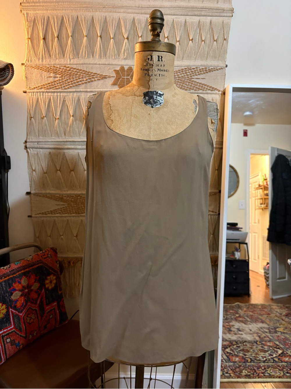 Emanuel Ungaro Tan Tank Top
